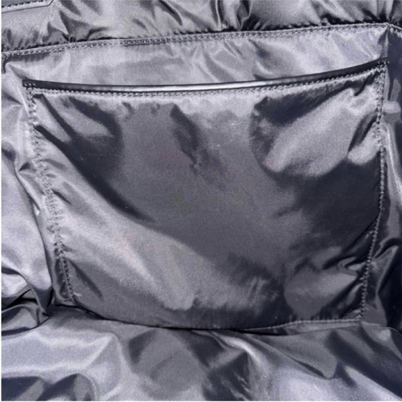 Tory Burch Black Puffer Tote - Picture 8 of 10